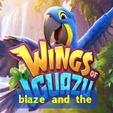 blaze and the monster machines logo font